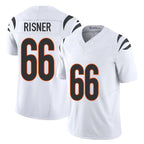 C.Bengals #66 Dalton Risner Player White Vapor F.U.S.E. Limited Home Game CBdoa Stitched Jerseys