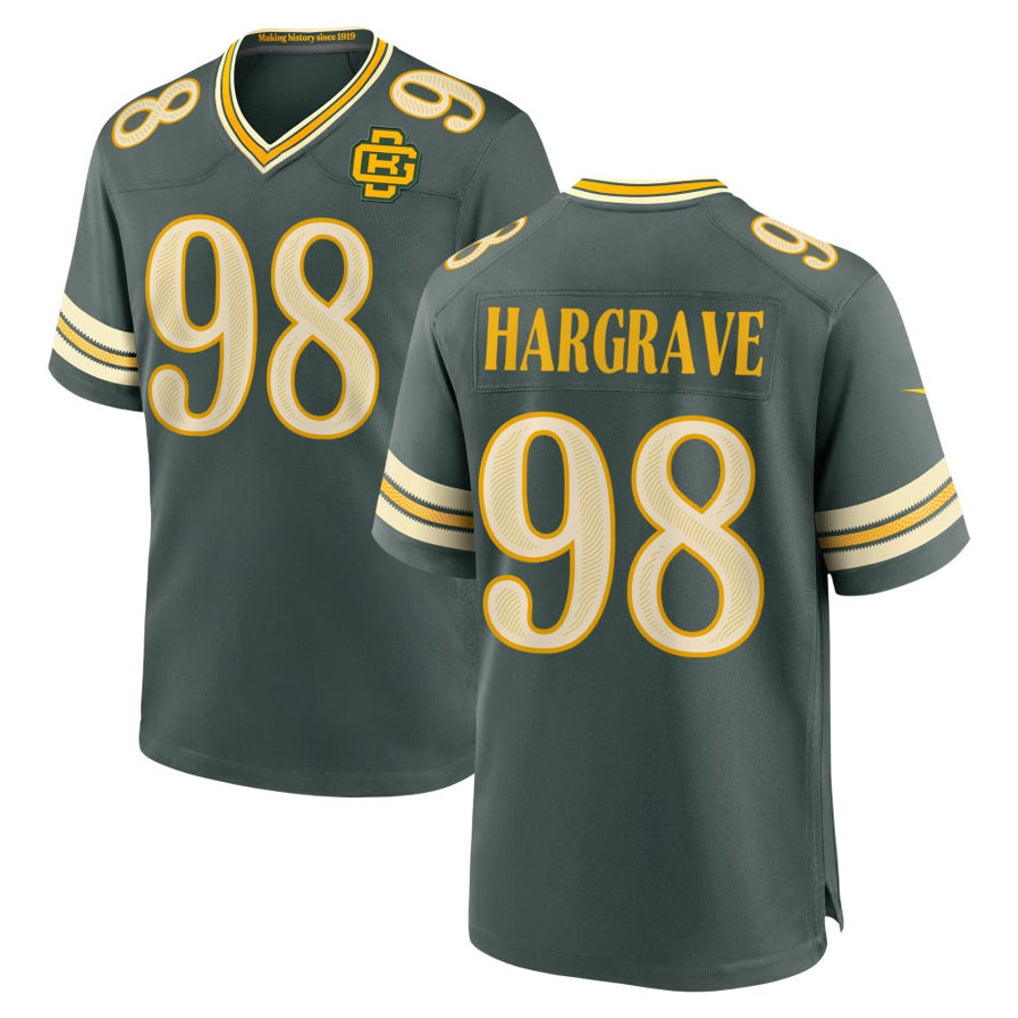 GB.Packers #98 Javon Hargrave Player Green 2026 Rivalries Collection Home Game CBdoa Stitched Jerseys
