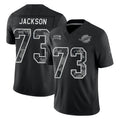 M.Dolphins #73 Austin Jackson Player Black Limited 2026 Salute to Service Home Game CBdoa Stitched Jerseys