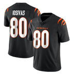 C.Bengals #80 Andrei Iosivas Player Black Vapor Untouchable Limited Home Game CBdoa Stitched Jerseys