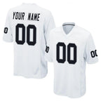 Custom LV.Raiders White Home Game Any Name & Numbers CBdoa Stitched Jerseys