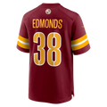 CBdoa W.Commanders #38 Chase Edmonds Burgundy Team Game Jersey