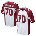 A.Cardinals #70 Paris Johnson Jr. Player White Cardinal Home Game CBdoa Stitched Jerseys