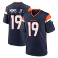 D.Broncos #19 Marvin Mims Jr. Player Navy Home Game CBdoa Stitched Jerseys