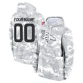 Custom D.Broncos Arctic Camo Salute to Service Hoodies Limited Any Name & Numbers CBdoa Stitched Jerseys
