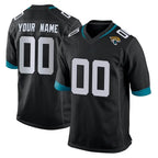 Custom J.Jaguars Black Home Game Any Name & Numbers CBdoa Stitched Jerseys
