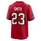 CBdoa TB.Buccaneers #23 Tykee Smith Red Game Jersey