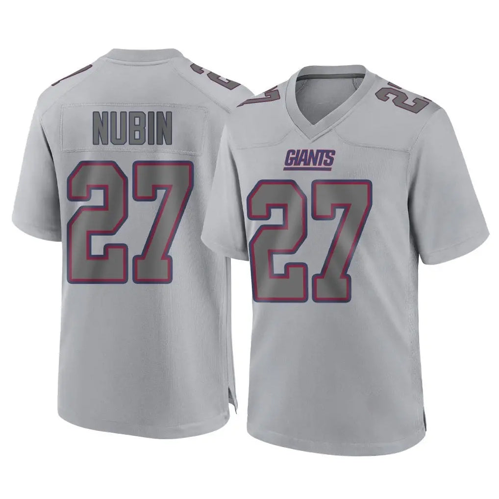 NY.Giants #27 Tyler Nubin Player Gray Atmosphere Fashion Limited Game CBdoa Stitched Jerseys