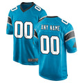 Custom C.Panthers Blue Game Any Name & Numbers CBdoa Stitched Jerseys
