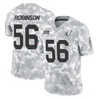 A.Cardinals #56 Darius Robinson Player Arctic Camo Limited Salute To Service Home Game CBdoa Stitched Jerseys