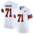 C.Browns #71 Tytus Howard Player White Limited Vapor F.U.S.E. Alternate Game CBdoa Stitched Jerseys