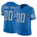 Custom D.Lions Blue Vapor F.U.S.E. Limited Home Game Any Name & Numbers CBdoa Stitched Jerseys