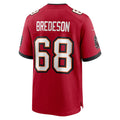 CBdoa TB.Buccaneers #68 Ben Bredeson Red Game Jerseyy