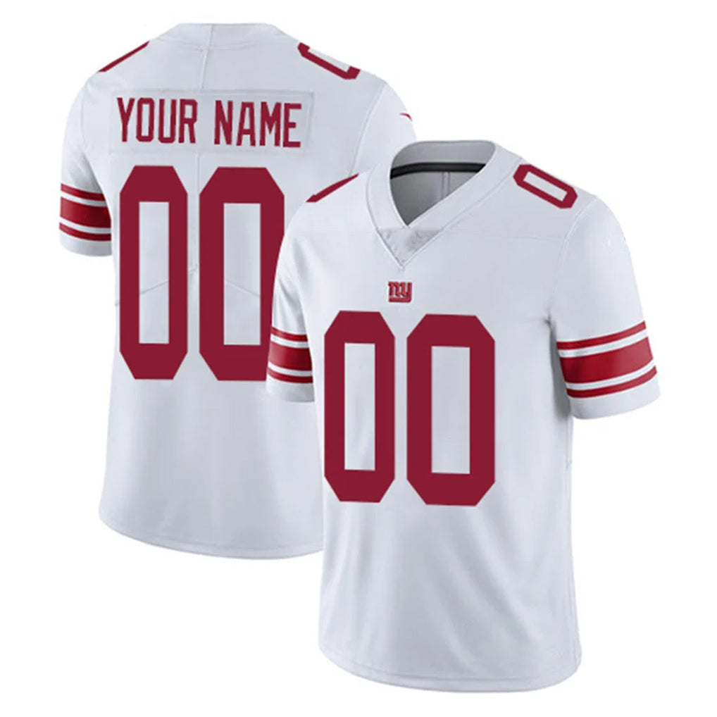 Custom NY.Giants White Limited Vapor Untouchable Home Game Any Name & Numbers CBdoa Stitched Jerseys