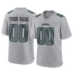 Custom J.Jaguars Gray Atmosphere Fashion Home Game Any Name & Numbers CBdoa Stitched Jerseys